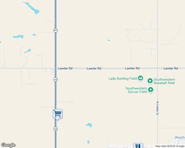 map of restaurants, bars, coffee shops, grocery stores, and more near in Weatherford