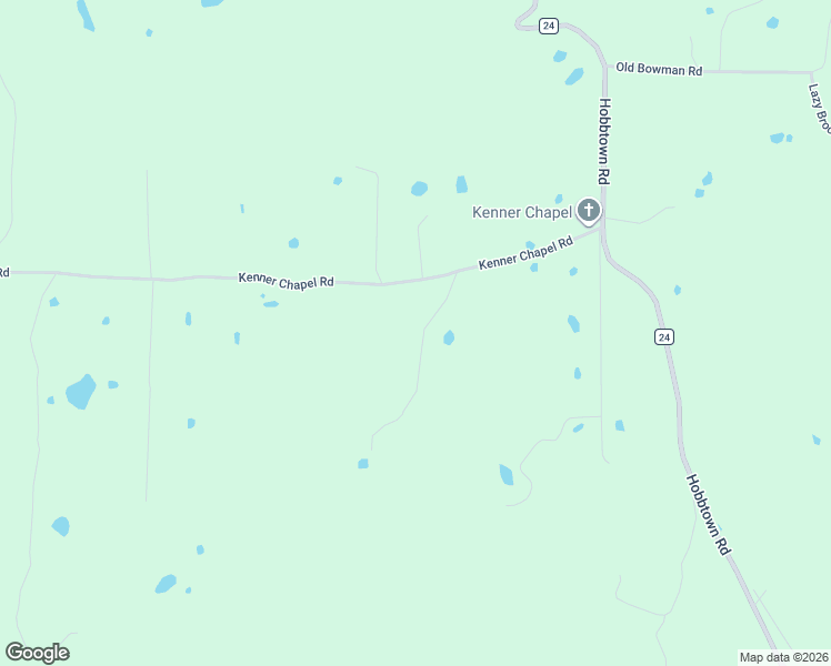 map of restaurants, bars, coffee shops, grocery stores, and more near 4238 Kenner Chapel Road in Rudy