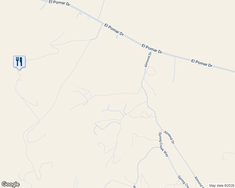 map of restaurants, bars, coffee shops, grocery stores, and more near Hermosa Road in San Luis Obispo County