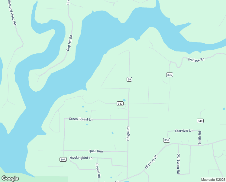 map of restaurants, bars, coffee shops, grocery stores, and more near 44 Harrelson Road in Tumbling Shoals