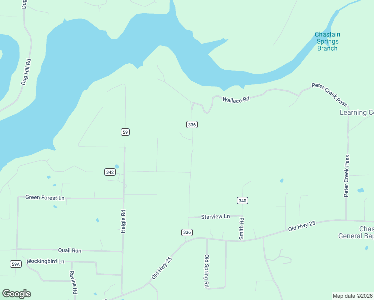 map of restaurants, bars, coffee shops, grocery stores, and more near 225 Wallace Road in Tumbling Shoals