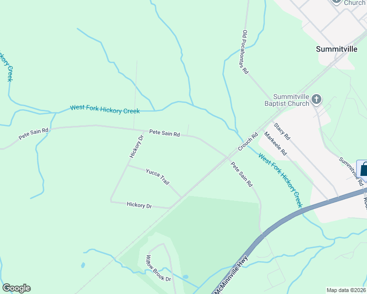 map of restaurants, bars, coffee shops, grocery stores, and more near 615 Pete Sain Road in Manchester