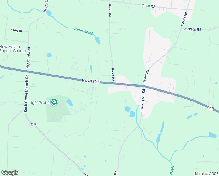 map of restaurants, bars, coffee shops, grocery stores, and more near 4675 North Carolina 152 in Rockwell