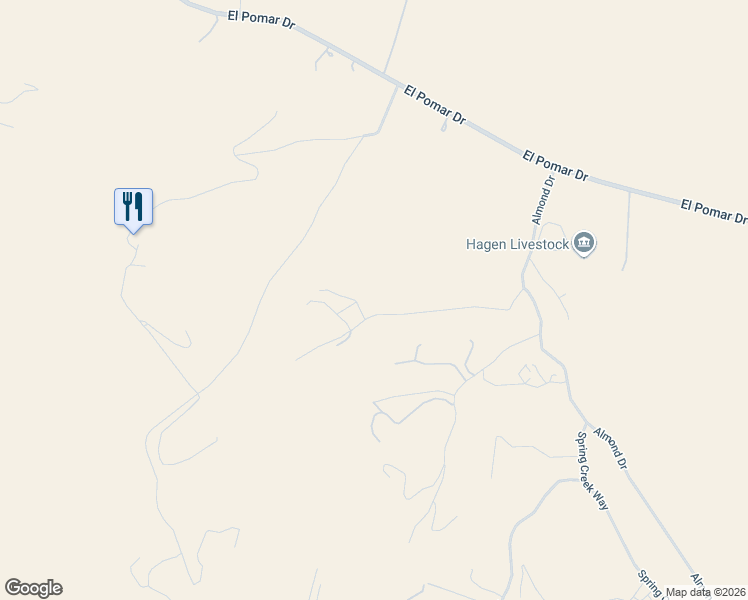 map of restaurants, bars, coffee shops, grocery stores, and more near 580 Venice Road in Templeton