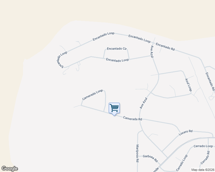 map of restaurants, bars, coffee shops, grocery stores, and more near 71 Camerada Loop in Santa Fe