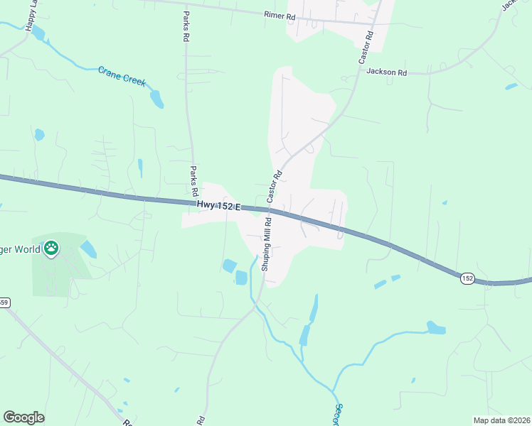 map of restaurants, bars, coffee shops, grocery stores, and more near 4780 North Carolina 152 in Rockwell