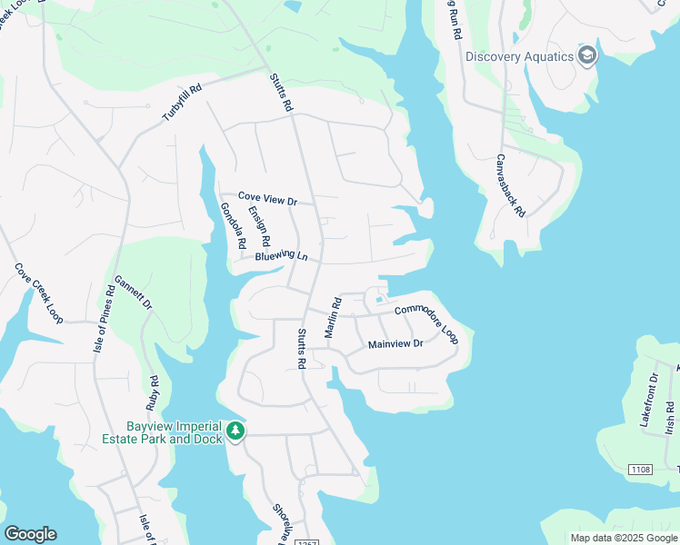 map of restaurants, bars, coffee shops, grocery stores, and more near 110 Peninsula Drive in Mooresville