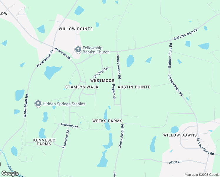 map of restaurants, bars, coffee shops, grocery stores, and more near 7752 Pegram Street in Wake County