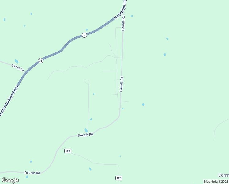map of restaurants, bars, coffee shops, grocery stores, and more near 1005 Dekalb Road in Tumbling Shoals