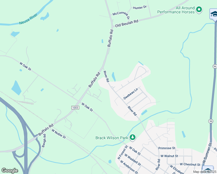 map of restaurants, bars, coffee shops, grocery stores, and more near 1209 River Road in Selma