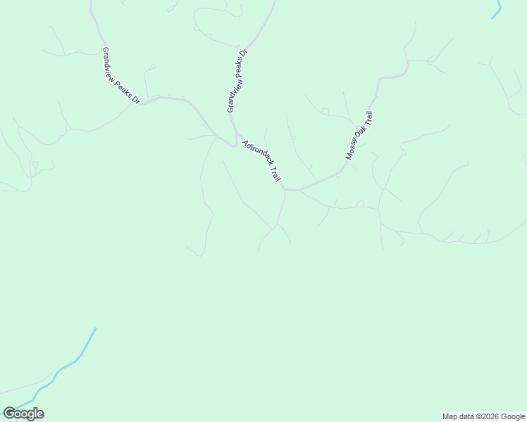 map of restaurants, bars, coffee shops, grocery stores, and more near 108 Woodgate Trail in Nebo