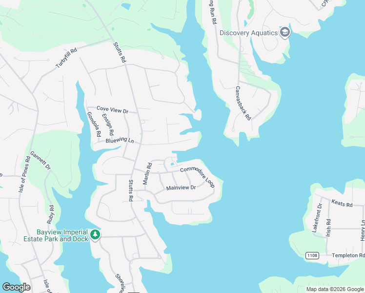 map of restaurants, bars, coffee shops, grocery stores, and more near 158 Peninsula Drive in Mooresville