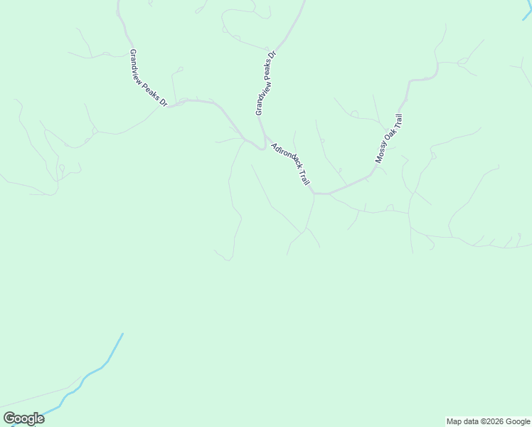 map of restaurants, bars, coffee shops, grocery stores, and more near 123 Woodgate Trail in Nebo