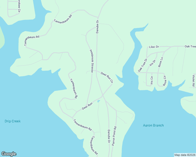 map of restaurants, bars, coffee shops, grocery stores, and more near 102 Deer Run Circle in Drasco