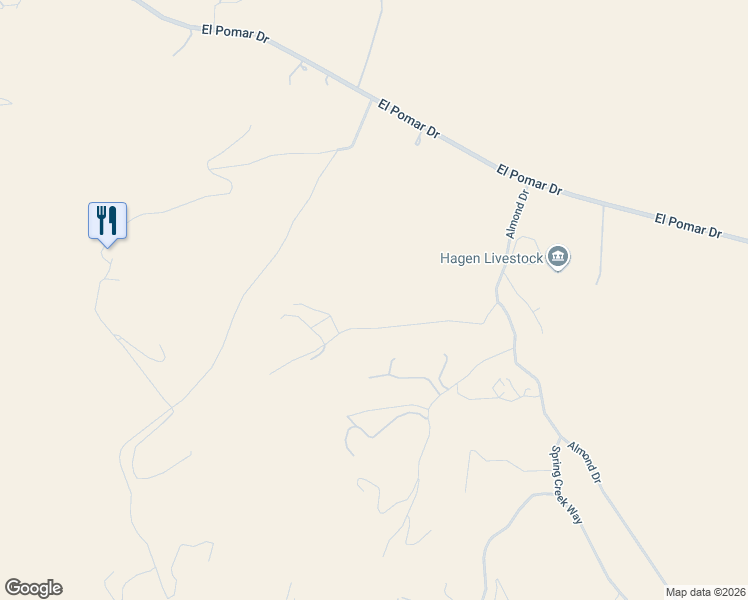 map of restaurants, bars, coffee shops, grocery stores, and more near 580 Venice Road in Templeton