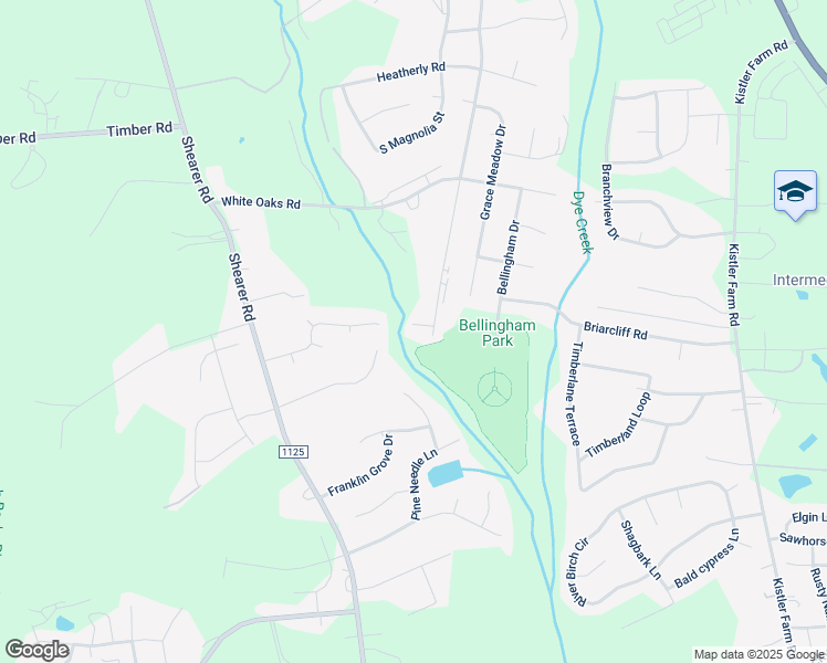map of restaurants, bars, coffee shops, grocery stores, and more near 121 Sherman Oaks in Mooresville