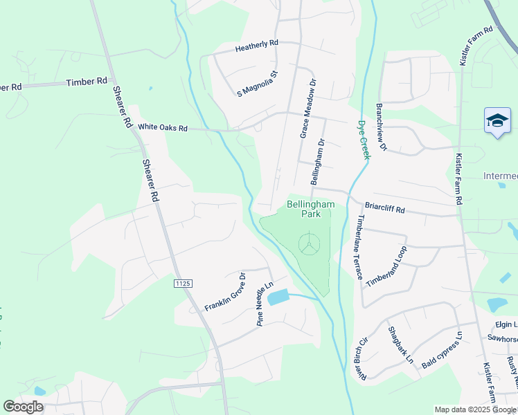 map of restaurants, bars, coffee shops, grocery stores, and more near 121 Sherman Oaks in Mooresville