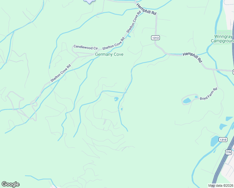 map of restaurants, bars, coffee shops, grocery stores, and more near 86 Clayton Lake Road in Waynesville