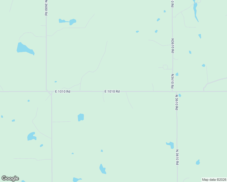 map of restaurants, bars, coffee shops, grocery stores, and more near 360087 East 1010 Road in Paden