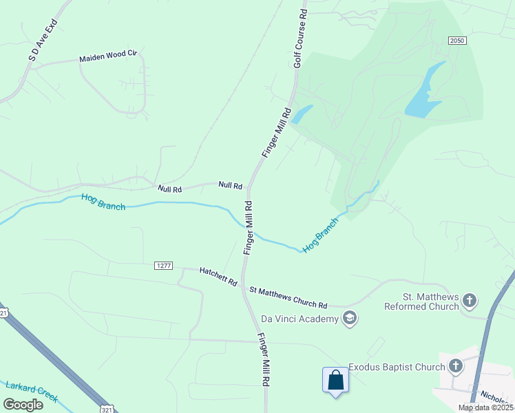 map of restaurants, bars, coffee shops, grocery stores, and more near 3516 Finger Mill Road in Lincolnton