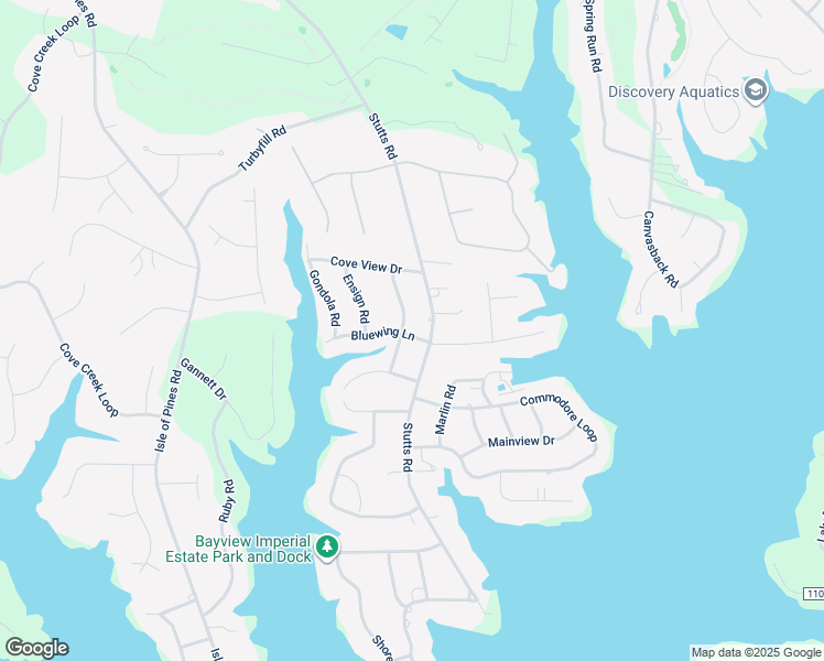 map of restaurants, bars, coffee shops, grocery stores, and more near Driftwood Drive in Mooresville