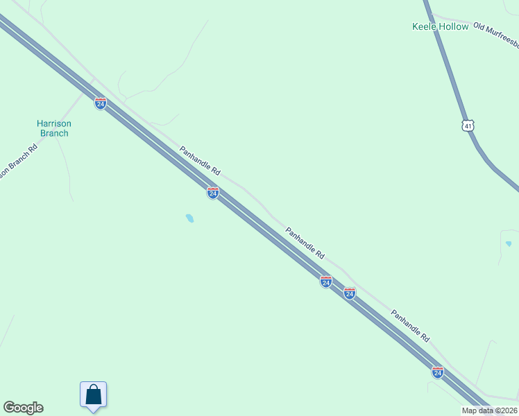 map of restaurants, bars, coffee shops, grocery stores, and more near 1696 Panhandle Road in Wartrace