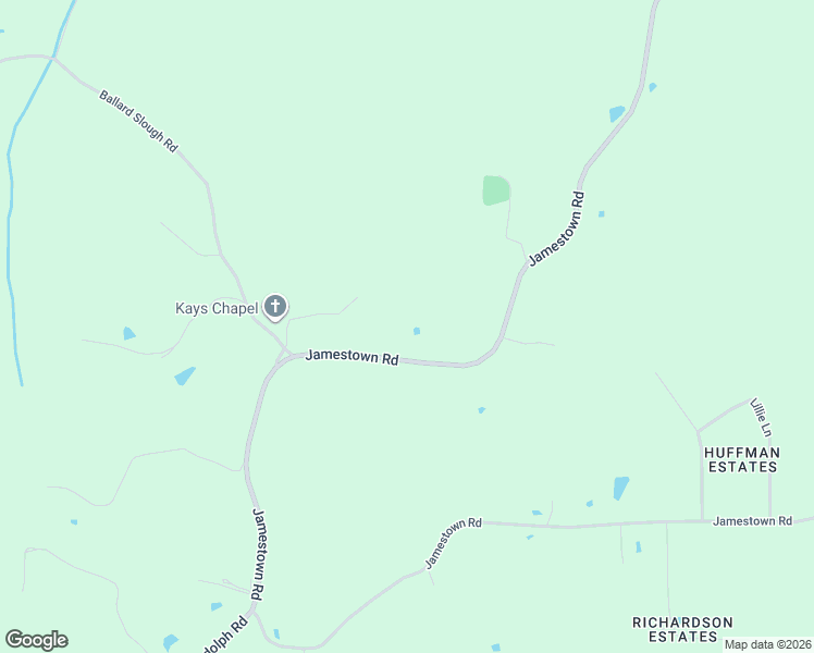 map of restaurants, bars, coffee shops, grocery stores, and more near 3115 Jamestown Road in Burlison