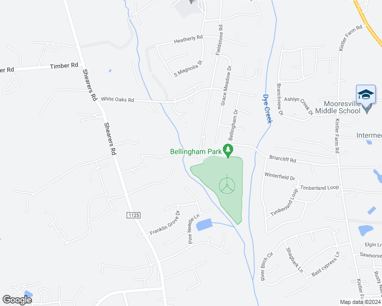 map of restaurants, bars, coffee shops, grocery stores, and more near 118 Sherman Oaks in Mooresville