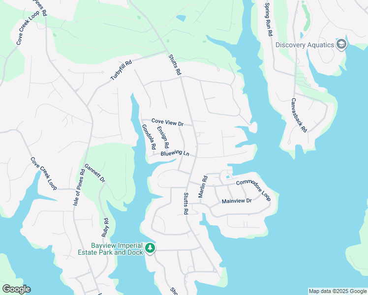 map of restaurants, bars, coffee shops, grocery stores, and more near Driftwood Drive in Mooresville