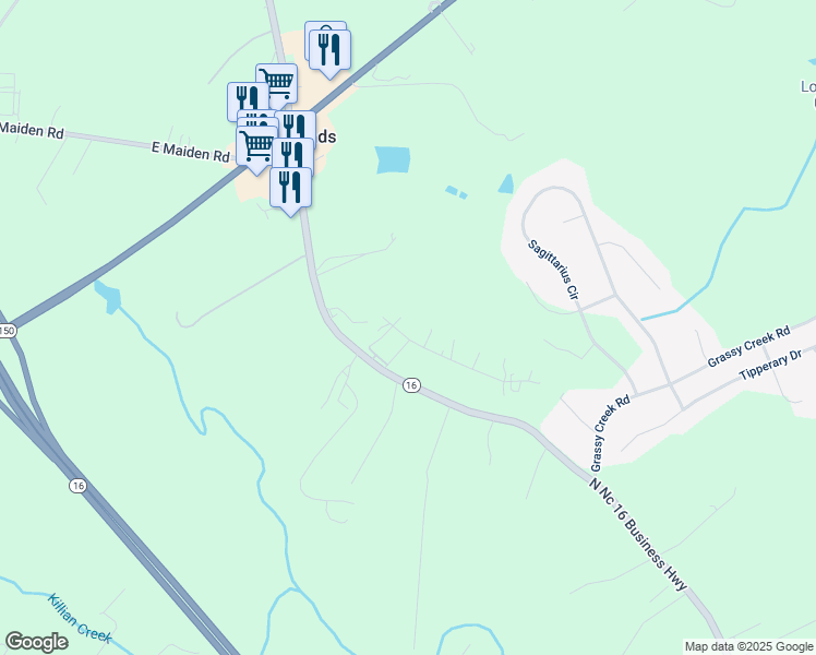 map of restaurants, bars, coffee shops, grocery stores, and more near 4950 Wrenn Drive in Denver