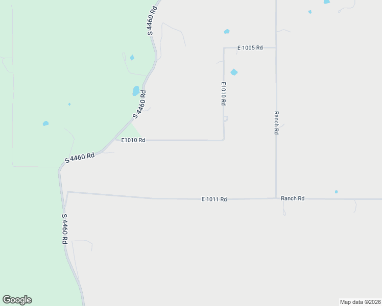 map of restaurants, bars, coffee shops, grocery stores, and more near 446489 East 1009 Road in Gore