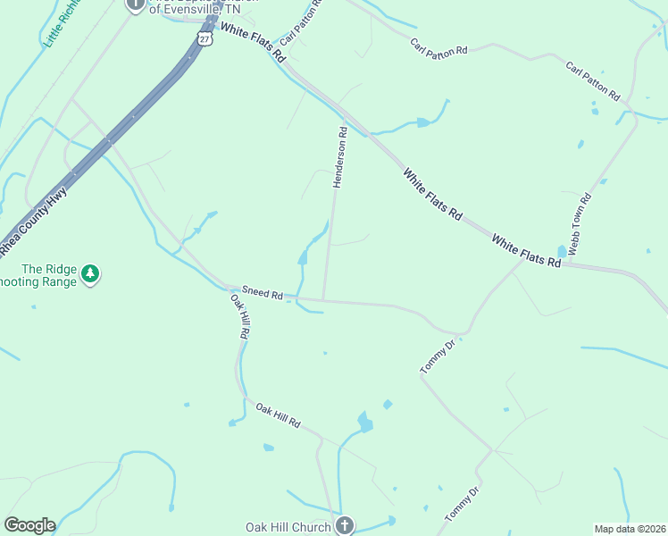 map of restaurants, bars, coffee shops, grocery stores, and more near 495 Henderson Road in Evensville