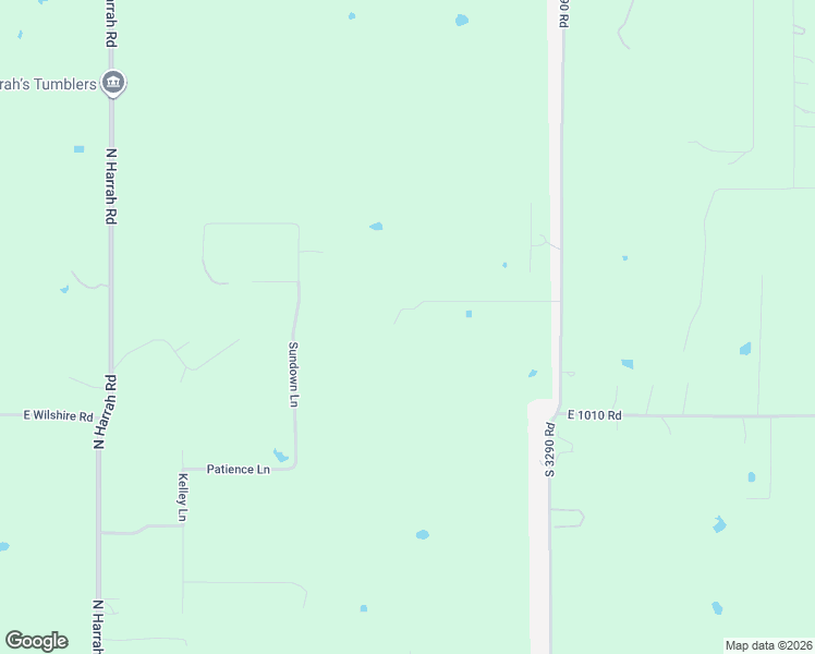 map of restaurants, bars, coffee shops, grocery stores, and more near 21700 Martin Road in Harrah