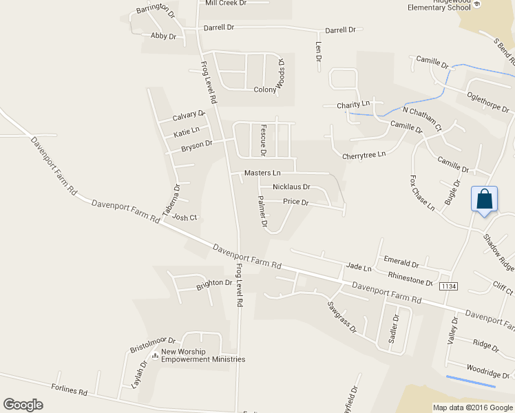 map of restaurants, bars, coffee shops, grocery stores, and more near 3800 Palmer Drive in Greenville