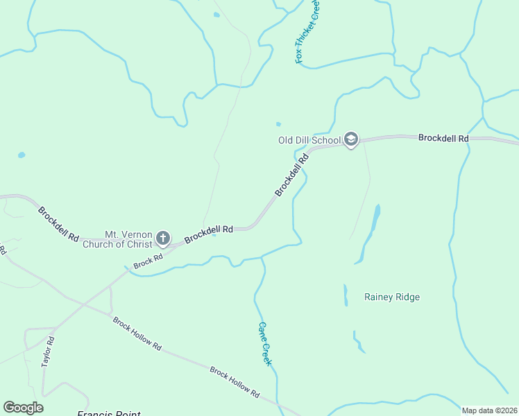 map of restaurants, bars, coffee shops, grocery stores, and more near 7907 Brockdell Road in Pikeville