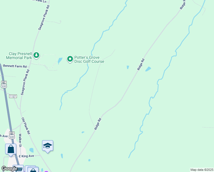 map of restaurants, bars, coffee shops, grocery stores, and more near 5209 Graves Country Road in Seagrove