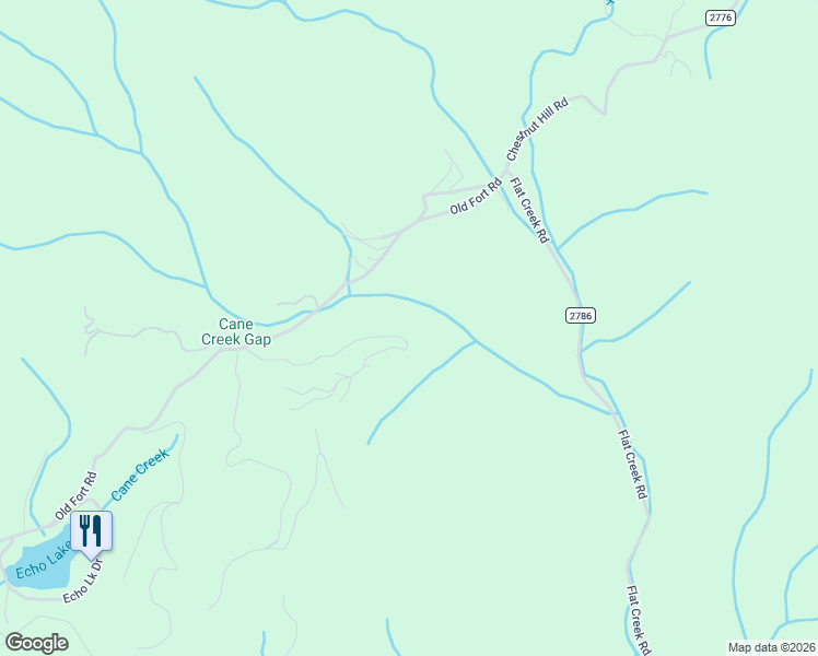 map of restaurants, bars, coffee shops, grocery stores, and more near 82 Davey Crockett Road in Fairview