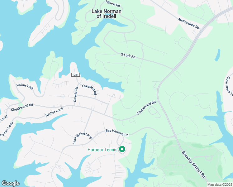 map of restaurants, bars, coffee shops, grocery stores, and more near 136 Seagrove Lane in Mooresville