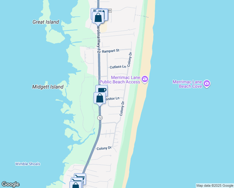 map of restaurants, bars, coffee shops, grocery stores, and more near in Dare