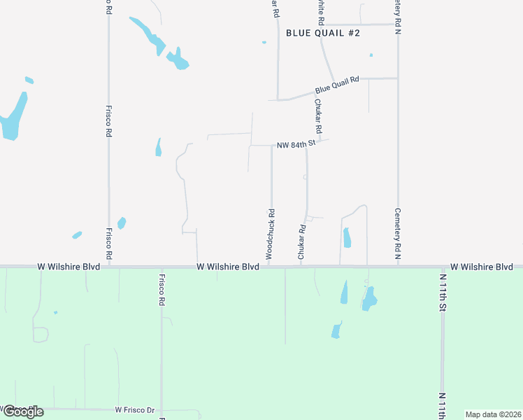 map of restaurants, bars, coffee shops, grocery stores, and more near 8117 Woodchuck Road in Yukon