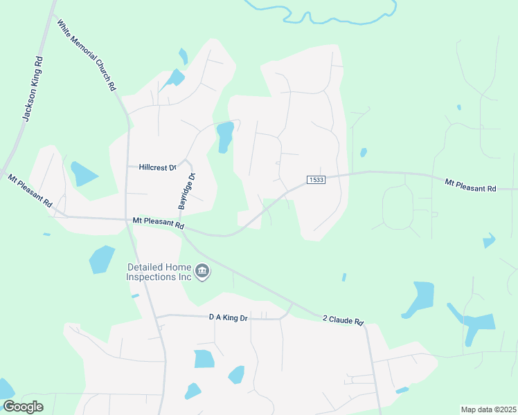 map of restaurants, bars, coffee shops, grocery stores, and more near 1564 Mount Pleasant Road in Johnston County