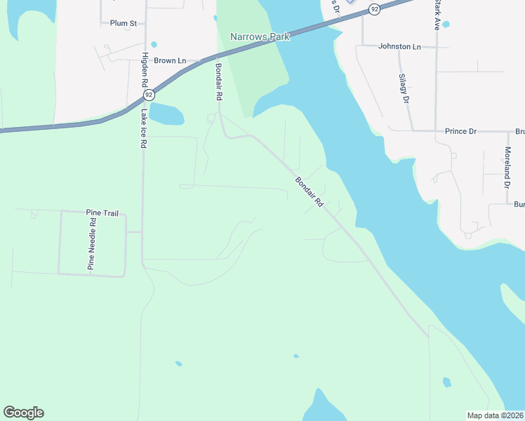 map of restaurants, bars, coffee shops, grocery stores, and more near 250 Base Line Road in Higden
