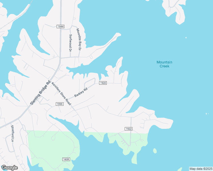 map of restaurants, bars, coffee shops, grocery stores, and more near 7992 Barkley Road in Sherrills Ford