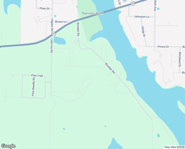 map of restaurants, bars, coffee shops, grocery stores, and more near 250 Base Line Road in Higden