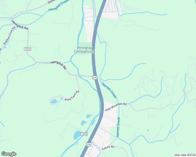 map of restaurants, bars, coffee shops, grocery stores, and more near 2326 Jonathan Creek Road in Waynesville