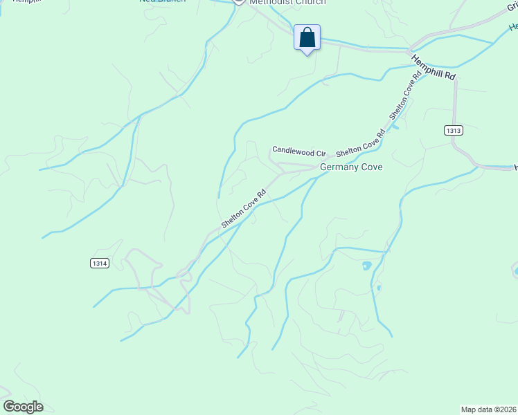 map of restaurants, bars, coffee shops, grocery stores, and more near 19 Vinewood Drive in Waynesville