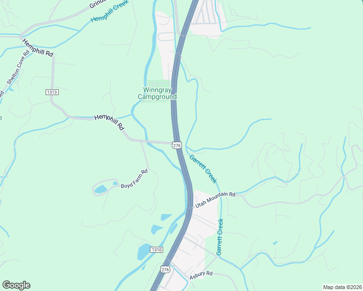 map of restaurants, bars, coffee shops, grocery stores, and more near 2326 Jonathan Creek Road in Waynesville