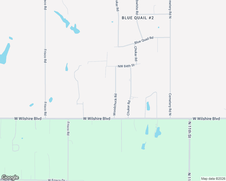 map of restaurants, bars, coffee shops, grocery stores, and more near 8117 Woodchuck Road in Yukon