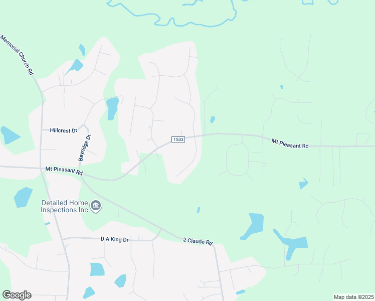 map of restaurants, bars, coffee shops, grocery stores, and more near 64 Saylor Ridge Lane in Johnston County