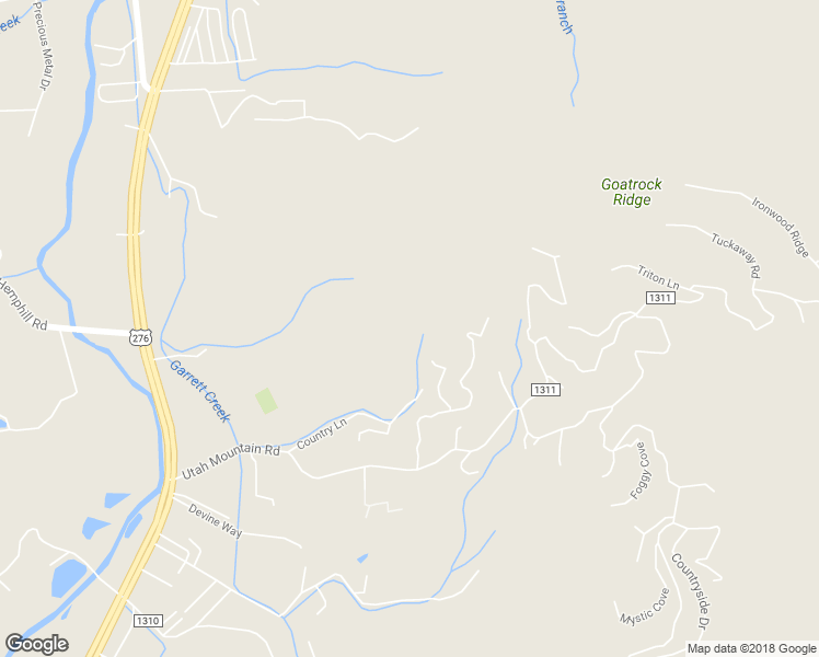 map of restaurants, bars, coffee shops, grocery stores, and more near 305 Erwin Lane in Waynesville